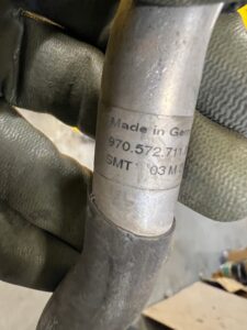 PRZEWÓD RURA RURKA WĄŻ WODY PORSCHE PANAMERA 970 I LIFT 3.0 S E-HYBRID