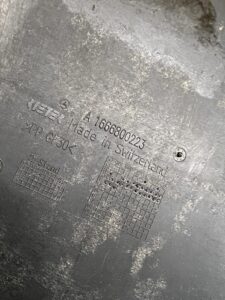 PŁYTA OSŁONA PODWOZIA MERCEDES GL X166