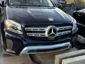 KOMPLETNY PRZÓD MASKA ZDERZAK BŁOTNIK LAMPY CHŁODNICE MERCEDES GLS X166 USA