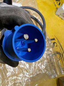 KABEL ŁADOWANIA CEE 16A nieb 1-faz IT Norwegia BMW U06 G20 G26 G30 NOWY OEM