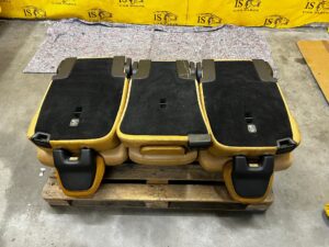 SIEDZISKO OPARCIE KANAPA FOTELE SKÓRA TYŁ 2 RZĄD ISOFIX VOLVO XC90 II 2018R