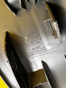 PLASTIK OSŁONA PROGU TYŁ LEWY MERCEDES GL X166