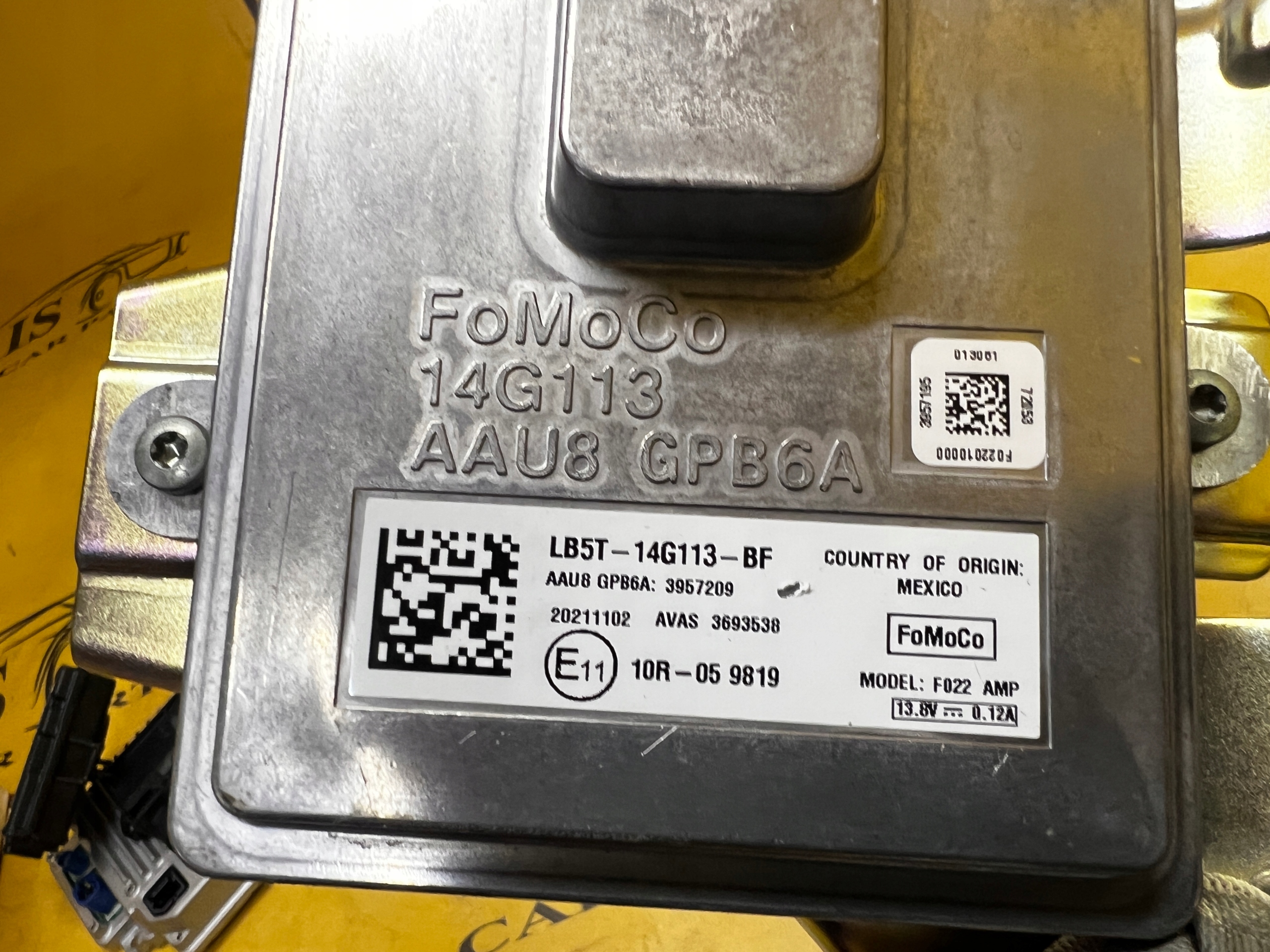 MODUŁ STEROWNIK OSTRZEGANIA PIESZYCH FORD EXPLORER VI MK6