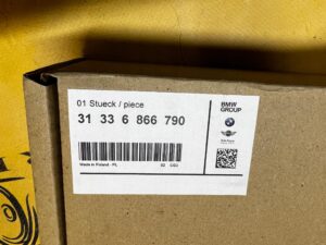 OSŁONA AMOTYZATORA VDC PRZÓD BMW 3 G30 8 G14 NOWA OEM