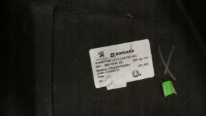 BOCZEK BAGAŻNIKA PEUGEOT 3008 I T84 MATERIAŁOWY P