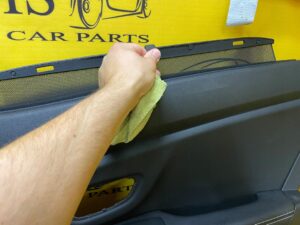 BOCZEK TAPICERKA DRZWI ROLETA PRAWY TYŁ RENAULT SCENIC IV KRÓTKI