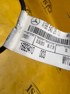 WIĄZKA INSTALACJA WYŚWIETLACZA MONITORA MERCEDES GL X166