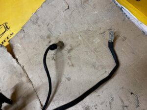 KLEMA MINUSOWA INSTALACJA WIAZKA AKUMULATORA CITROEN PEUGEOT 1.2 THP