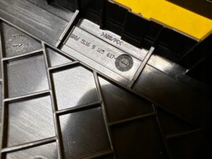 RAMKA OSŁONA TUNELU ŚRODKOWEGO TYŁ X5 E70 X6 E71