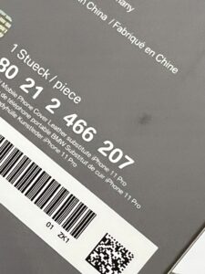 ETUI NA TELEFON IPHONE 11 PRO SAND BMW NOWE OEM