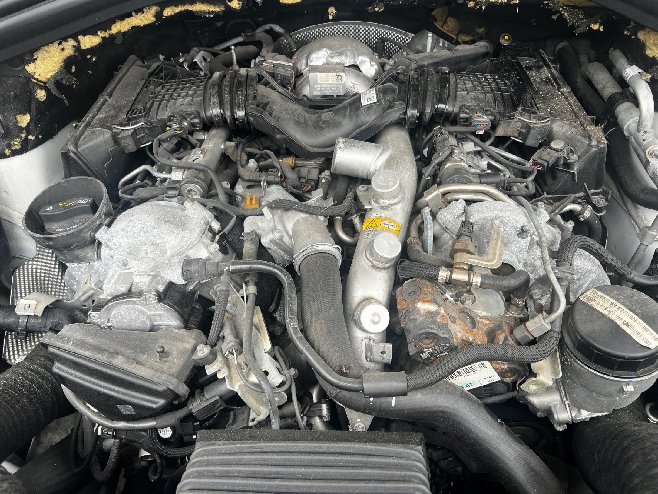 KOMPLETNY SILNIK MERCEDES GL ML GLE 350 BLUETEC X166 W166 3.0 V6 642826