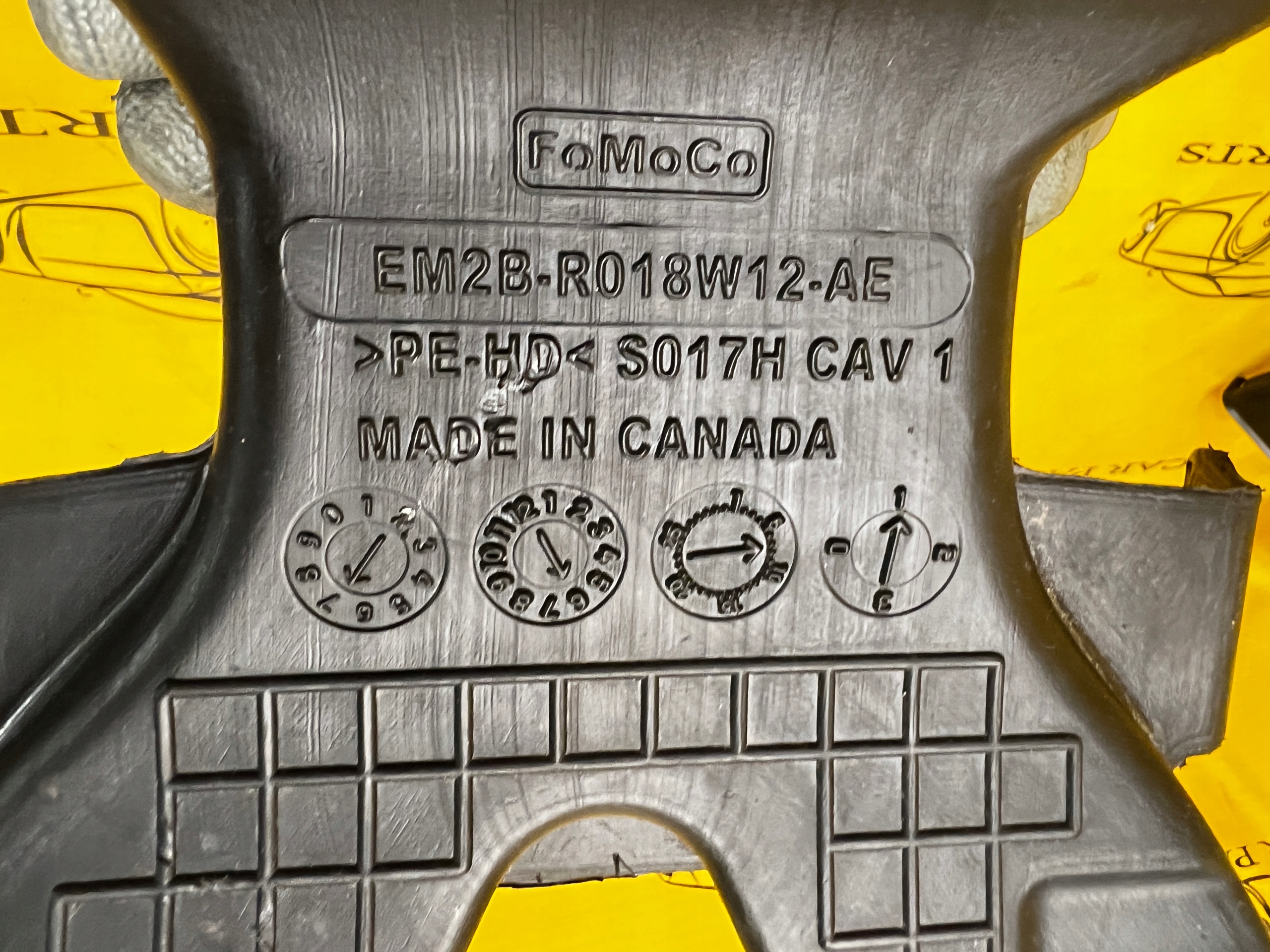 KANAŁ TUNEL DOLOT PRZEWÓD POWIETRZA FORD EDGE MK2 S-MAX MK2