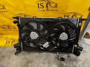 CHŁODNICE WODY KLIMATYZACJI POWIETRZA WENTYLATOR PORSCHE MACAN 95B 2.0 TFSI