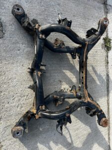 WÓZEK SANKI TYŁ PORSCHE CAYENNE 7P5 LIFT 4.2D