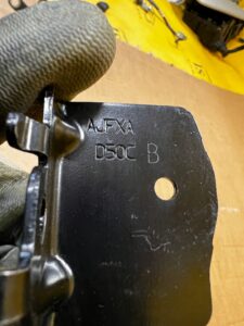 WSPORNIK UCHWYT MOCOWANIE BLACHA FORD FIESTA MK8