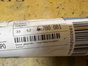 AMORTYZATOR TYŁ TYLNY ZAWIESZENIE SPORTOWE M BMW 3 E92 NOWY OEM