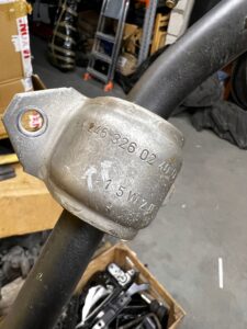 DRĄŻEK STABILIZATORA TYŁ TYLNY MERCEDES W117 W176 INFINITI Q30 QX30