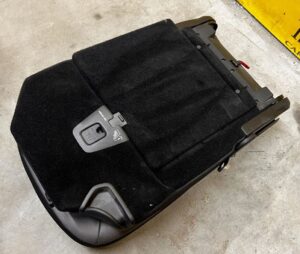 FOTEL DRUGIEGO RZĘDU PÓŁ SKÓRA GRAND C4 PICASSO II