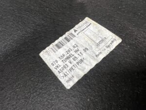 BLACHA OSŁONA OBUDOWA TERMICZNA TUNELU PORSCHE PANAMERA 970 I LIFT