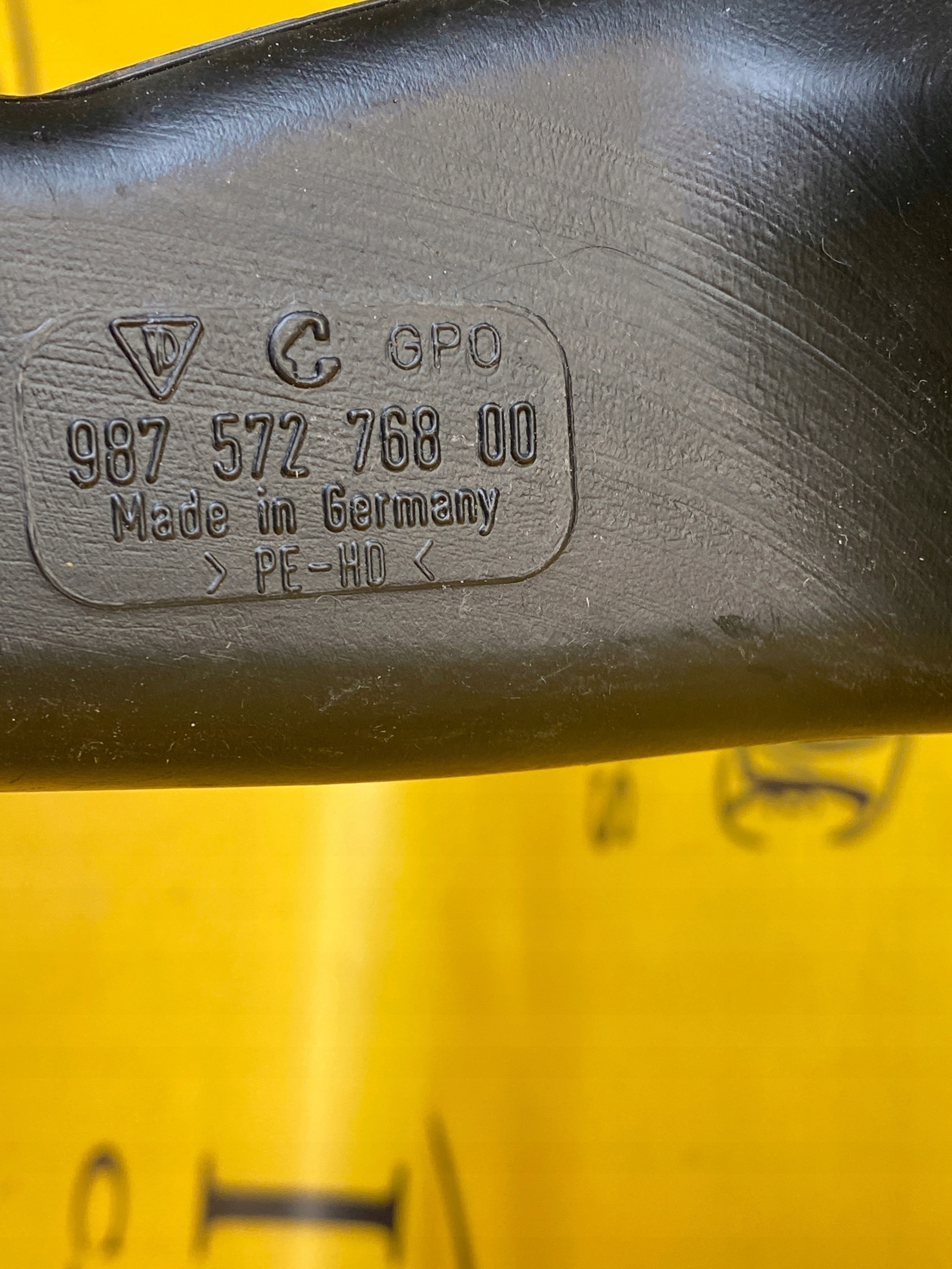 KANAŁ DOLOT TUNEL POWIETRZA PORSCHE 987 CAYMAN