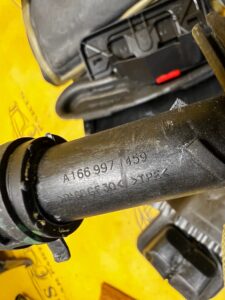 PRZEWÓD RURA RURKA WĄŻ WODY MERCEDES GL X166 450 3.0 B V6