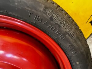 KOŁO ZAPASOWE DOJAZDOWE FELGA OPONA SAAB 95 9-5 I 93 9-3 I II 115/70 R16