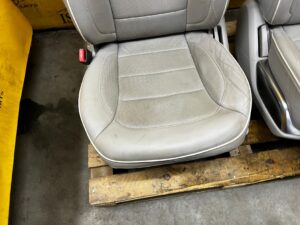 KPL FOTELE KANAPA PRZÓD TYŁ AIRBAG SKÓRA ALPACA GRAY MERCEDES GL X166 7 OS