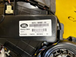 NAGRZEWNICA TYŁ TYLNA 7 OSOB LAND ROVER DISCOVERY V L550