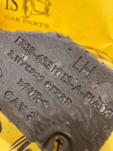 WYGŁUSZENIE BOCZKA LEWY TYŁ FORD MUSTANG MK6 VI