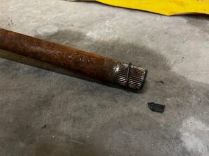 PÓŁOŚ PRZÓD PRAWY PRAWA DŁUGA CITROEN C4 GRAND PICASSO II 1.6 THP AUTOMAT