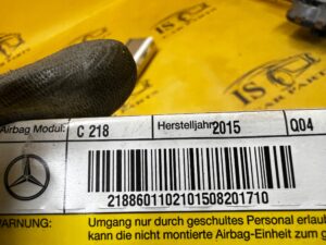 PODUSZKA POWIETRZNA AIRBAG KANAPY TYŁ PRAWY MERCEDES CLS W218