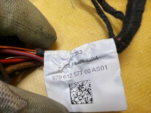 WIĄZKA INSTALACJA KONSOLI TUNELU ŚRODKOWEGO TYŁ PORSCHE PANAMERA 970 I LIFT