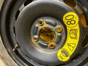 KOŁO ZAPASOWE DOJAZDOWE FELGA OPONA FORD FIESTA MK5 MK6 175/65 R14