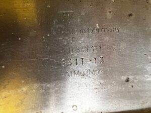 WZMOCNIENIE WSPORNIK SANEK PRZÓD PORSCHE PANAMERA 970 POLIFT