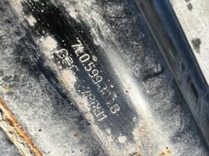 WÓZEK SANKI TYŁ PORSCHE CAYENNE 7P5 LIFT 4.2D