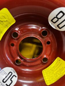 KOŁO ZAPASOWE DOJAZDOWE FELGA OPONA PEUGEOT 207 125/80 R15