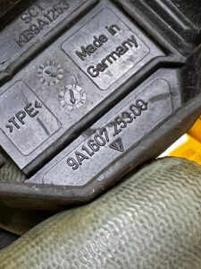 OSŁONA PLASTIK ZAŚLEPKA PORSCHE 911 991 LIFT 3.0