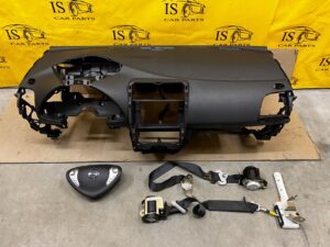 NISSAN LEAF I ORYGINALNA DESKA KONSOLA AIRBAG PASY