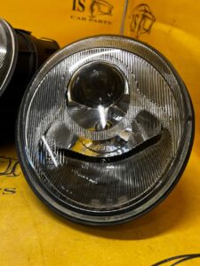 KOMPLET REFLEKTORY LAMPY PRZÓD PRZEDNIE XENON PRAWY LEWY PORSCHE 911 993 EU