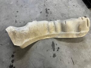 BLACHA OSŁONA TERMICZNA DACIA DOKKER 1.5 BLUE DCI