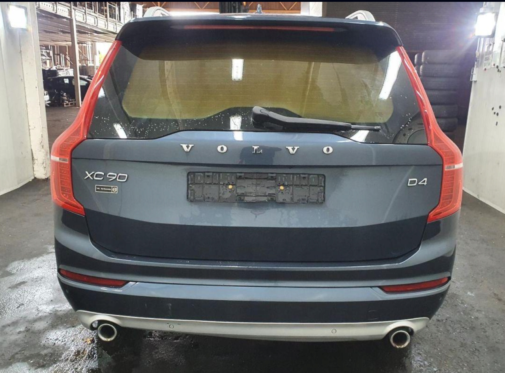 KOMPLETNY TYŁ PAS TYLNY KLAPA ZDERZAK ĆWIARTKA DACH BŁOTNIK VOLVO XC90 II