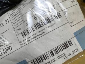 CZUJNIK ZUŻYCIA KLOCKÓW HAMULCOWYCH PRZÓD BMW 1 E81 3 E90 NOWY OEM