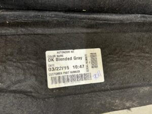 MATA DYWAN WYKŁADZINA PODŁOGI BAGAŻNIKA FORD FUSION LIFT USA