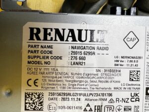 NAWIGACJA NAVI RADIO MULTIMEDIA RENAULT ESPACE VI AUSTRAL