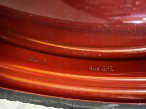 KOŁO ZAPASOWE DOJAZDOWE FELGA OPONA PEUGEOT 207 125/80 R15