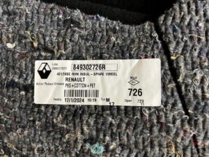 MATA DYWAN WYKŁADZINA PODŁOGI BAGAŻNIKA RENAULT ESPACE VI