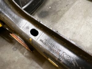 WÓZEK BELKA SANKI KOŁYSKA TYŁ FORD MUSTANG VI 3.7 RWD 2WD