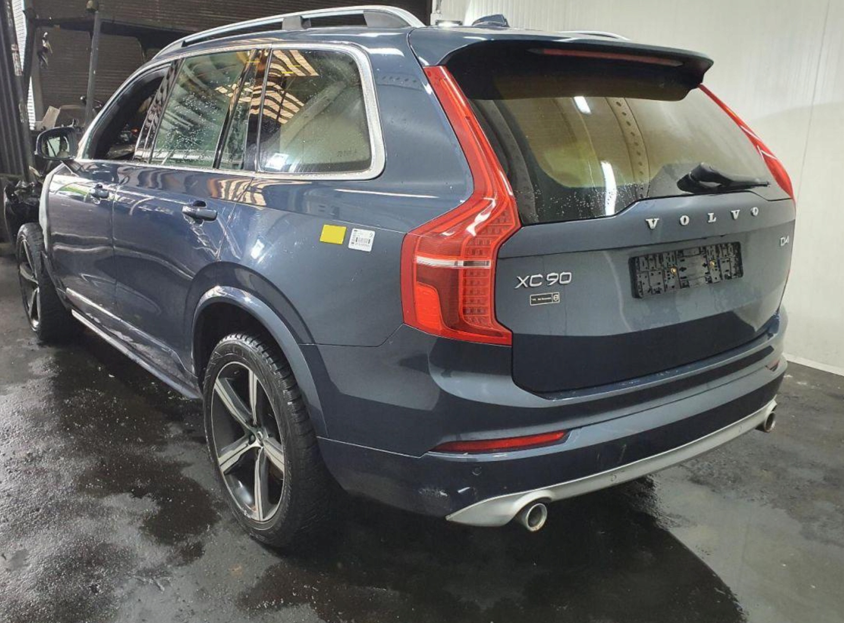 KOMPLETNY TYŁ PAS TYLNY KLAPA ZDERZAK ĆWIARTKA DACH BŁOTNIK VOLVO XC90 II