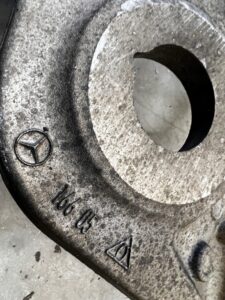 WAHACZ TYŁ TYLNY LEWY MERCEDES GL X166