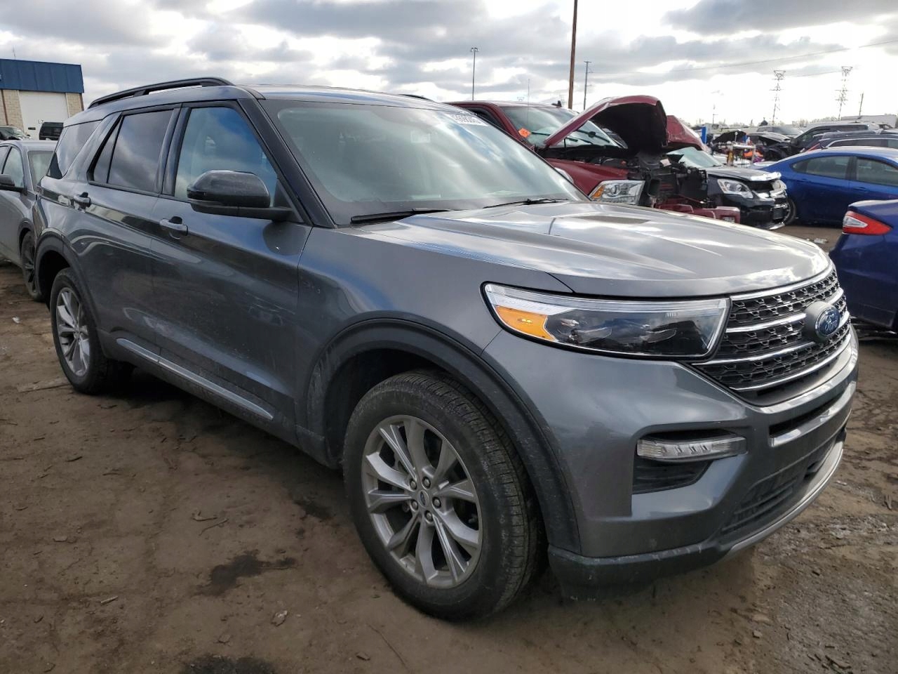 KOMPLETNY PRZÓD MASKA ZDERZAK BŁOTNIK LAMPY CHŁODNICE FORD EXPLORER VI MK6